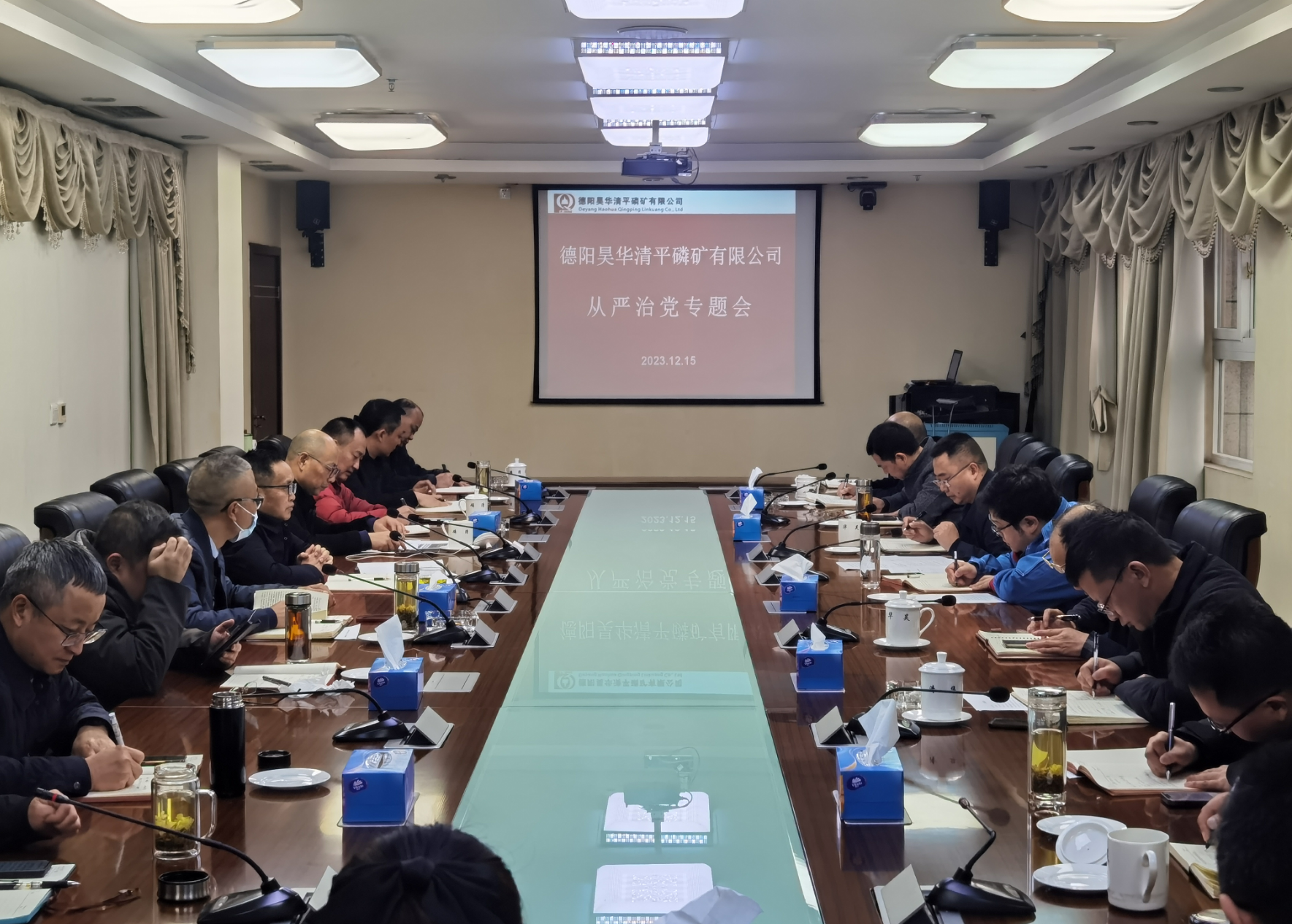 公司黨委召開全面從嚴治黨專題工作會議